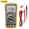 FLUKE 15B+/17B+ Multimètres numériques Multimètre à plage automatique avec fonction de mesure de la température