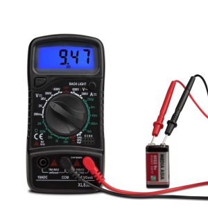 ANENG-Multimètre numérique professionnel XL830L, voltmètre LCD électrique, ampèremètre, testeur de tension AC DC, testeur OHM, outils d'électricien