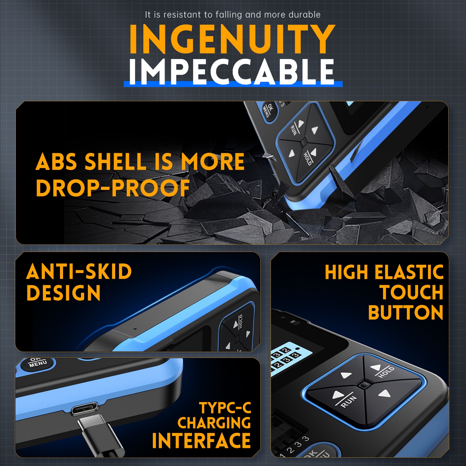 FNIRSI DSO-TC3 testeur d'oscilloscope numérique, Transistor, fonction générateur de Signal 3 en 1, testeur de composants électroniques – Image 6