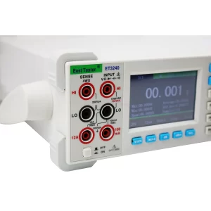 Alternative view of Multimètre de table ET3240 TFT 3.5, numérique automatique avec points, haute précision, testeur de bureau, prise UE