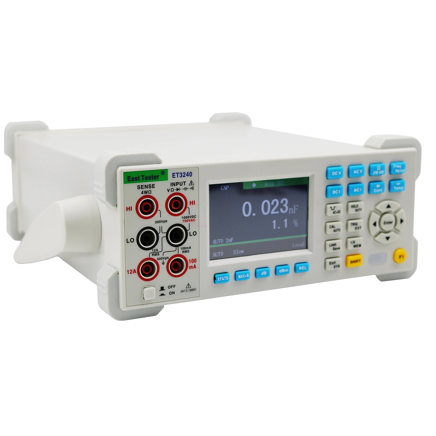 Multimètre de table ET3240 TFT 3.5, numérique automatique avec points, haute précision, testeur de bureau, prise UE – Image 3