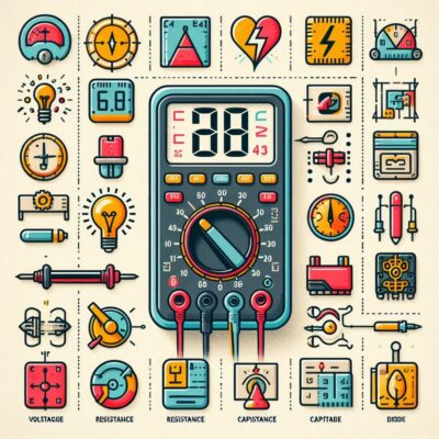 blog sur les symboles des multimètres numérique